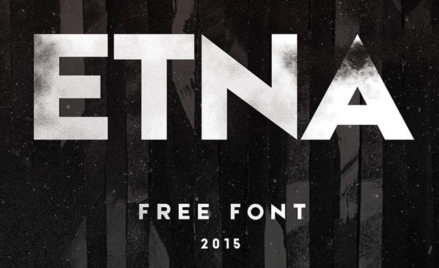 ETNA - Free font